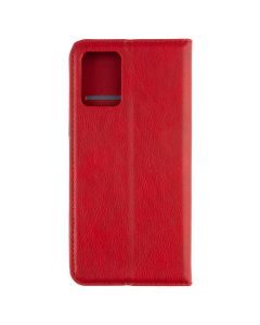 Чехол кейс для Motorola E13 DM Book Case Leather Красный (Red)