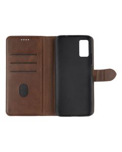 Чехол-кейс для ZTE Blade A71 Leather Book Коричневый (Brown)