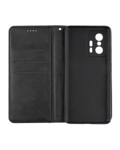 Чохол кейс для Xiaomi Mi 11T/11T Pro Leather Book Чорний (Black)