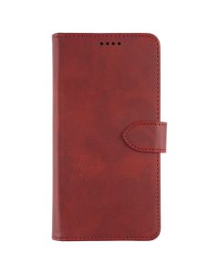 Чохол кейс для Samsung S21 Plus Leather Book Червоний (Red Wine)