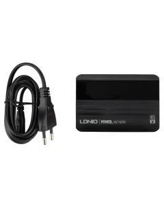 Зарядний пристрій LDNIO A4808Q 65W LED Чорний (Black)