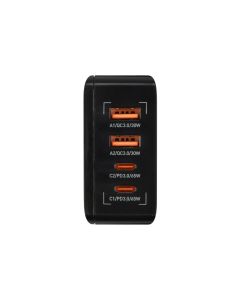 Зарядний пристрій LDNIO A4808Q 65W LED Чорний (Black)