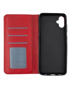 Чехол-кейс для Samsung A05 DM Book Case Leather Красный (Red)