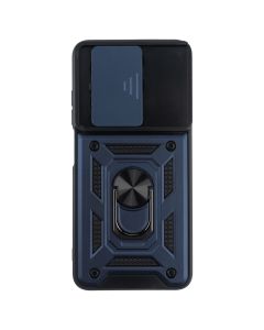 Чохол накладка для TECNO Spark 20/20C/GO 2024/POP 8/Infinix Hot 40i  Camshield Serge Ring Синя (Blue)