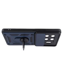 Чохол накладка для TECNO Spark 20 Pro Plus Camshield Serge Ring Синя (Blue)