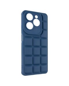 Чохол накладка для Infinix Hot 40/40 Pro/Spark 20 Pro Quadrate Case Синя (Blue)