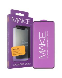 Захисне скло для Motorola G32 MakeFuture Чорне (Black)