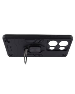 Чехол-накладка для Xiaomi Redmi Note 13 Pro / Poco M6 Pro Transformer Ring Черный (Black)