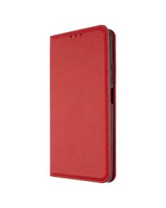 Чехол кейс для Xiaomi Redmi Note 12 DM Book Case Leather Красный (Red)