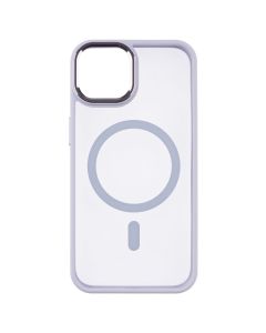Чехол накладка для iPhone 13/14 WAVE Ardor MagSafe Фиолетовый (Light Purplee)
