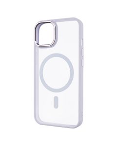 Чехол накладка для iPhone 13/14 WAVE Ardor MagSafe Фиолетовый (Light Purplee)