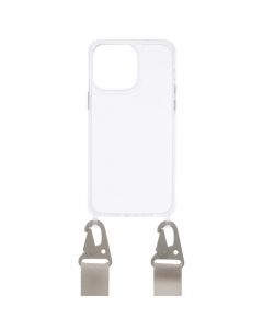 Чехол-накладка для iPhone 14 Pro Max STRAP Clear Case Белый (White)