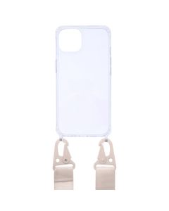 Чохол накладка для iPhone 13 STRAP Clear Case Біла (White)