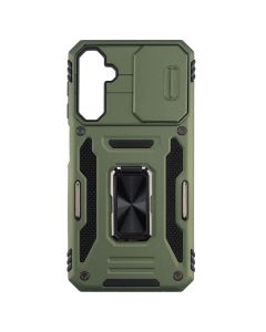 Чохол накладка для Samsung A24 Camshield Army Ring Зелена (Green)