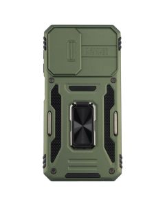 Чохол накладка для Samsung A24 Camshield Army Ring Зелена (Green)