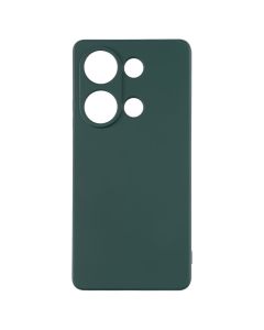 Чехол накладка для Xiaomi Redmi Note 13 Pro / Poco M6 Pro Soft Case Зелёный (Тёмно-зелёный)