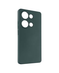 Чехол накладка для Xiaomi Redmi Note 13 Pro / Poco M6 Pro Soft Case Зелёный (Тёмно-зелёный)