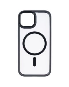 Чохол накладка для iPhone 15 WAVE Ardor MagSafe Чорна (Black)