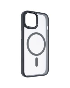 Чохол накладка для iPhone 15 WAVE Ardor MagSafe Чорна (Black)