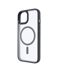 Чохол накладка для iPhone 15 WAVE Ardor MagSafe Чорна (Black)