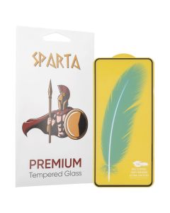 Захисне скло для TECNO Pova 6 6D UA Sparta Чорне (Black)