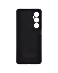 Чехол накладка для Realme C65 WAVE Colorful Черный (Black)