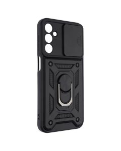 Чехол накладка для Samsung A24 Camshield Serge Ring Черный (Black)