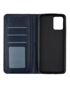 Чехол-кейс для Motorola E13 DM Book Case Leather Синий (Blue)
