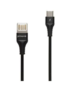 USB кабель Proove Double Way Silicone Type-C 2.4A 1м Чёрный