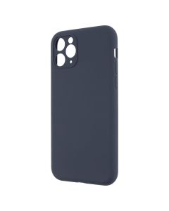 Чехол накладка для iPhone 11 Pro Silicone Case Full Синий (Темно-синий)