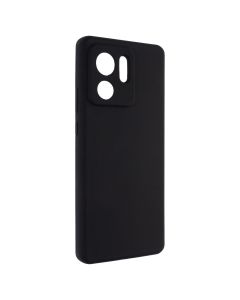 Чохол накладка для Motorola Edge 40 Silicone MakeFuture Чорна (Black)