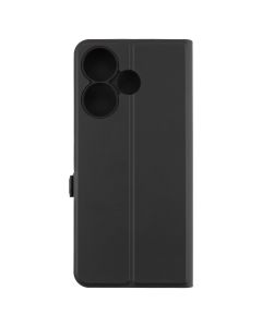 Чохол кейс для Xiaomi Redmi 13 / Poco M6 / Note 13R Flap Case Чорний (Black)