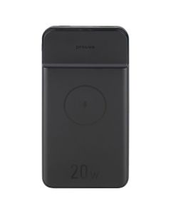 PowerBank 10000 mAh Proove Power Stand 2 in 1 Wireless 20W Чорна (Black)