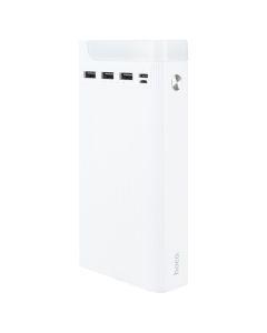 PowerBank 30000 mAh Hoco J62 Jove Tablet Lamp Біла (White)