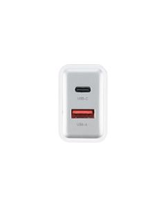 Зарядний пристрій Borofone BN16 (1USB + 1USB-C) 45W Білий (White)