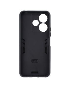 Чохол накладка для Xiaomi Redmi 13 4G/ Poco M6/Note 13R Armor Magnetic Чорна (Black)
