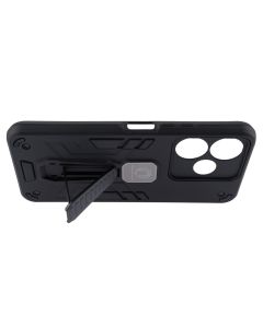 Чохол накладка для Xiaomi Redmi 13 4G/ Poco M6/Note 13R Armor Magnetic Чорна (Black)