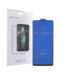 Захисне скло для Samsung A22/A31/A32/M32 BLADE LITE Full Glue 3D Чорне (Black)