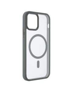 Чохол накладка для iPhone 12 Spigen MagSafe Сіра (Grey)