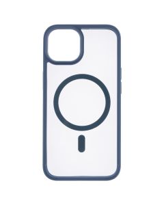 Чохол накладка для iPhone 13 Spigen MagSafe Синя (Blue)