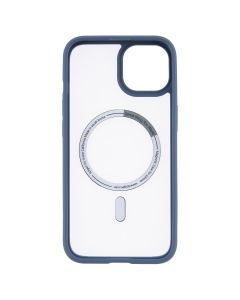 Чохол накладка для iPhone 13 Spigen MagSafe Синя (Blue)