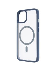 Чохол накладка для iPhone 13 Spigen MagSafe Синя (Blue)