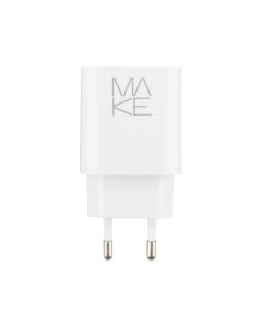 Зарядний пристрій Make (1USB + 1USB-C) 45W Білий (White)