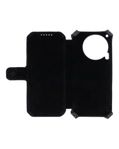 Чехол кейс для TECNO Camon 30 Status Case Магнит Черный (Black)
