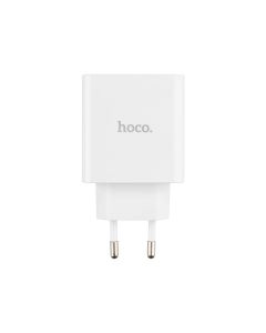 Зарядний пристрій Hoco C108A Leader PD35W Dual Port (1USB-C) Білий (White)