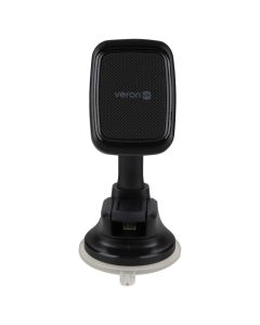 Автотримач Veron CH12 Магнітний Suction Чорний (Black)