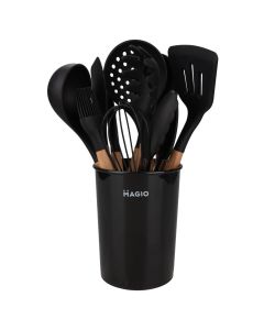 Набір кухонних приладів Magio MG-1141 Чорний (Black)