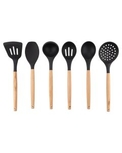 Набір кухонних приладів Magio MG-1141 Чорний (Black)