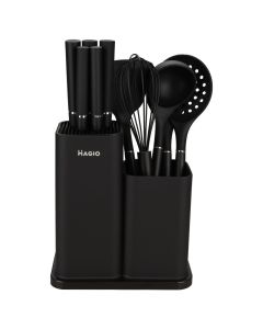 Універсальний кухонний набір Magio MG-1097B Чорний (Black)