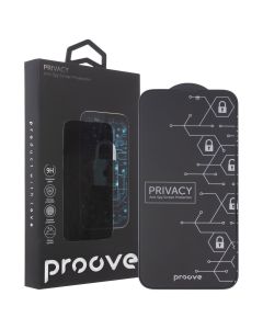 Захисне скло для iPhone 15 Pro Max Proove Privacy Чорне (Black)
